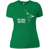 T-Shirts Kelly Green / X-Small YOU SHALL NOT PASS (2) Women's Premium T-Shirt