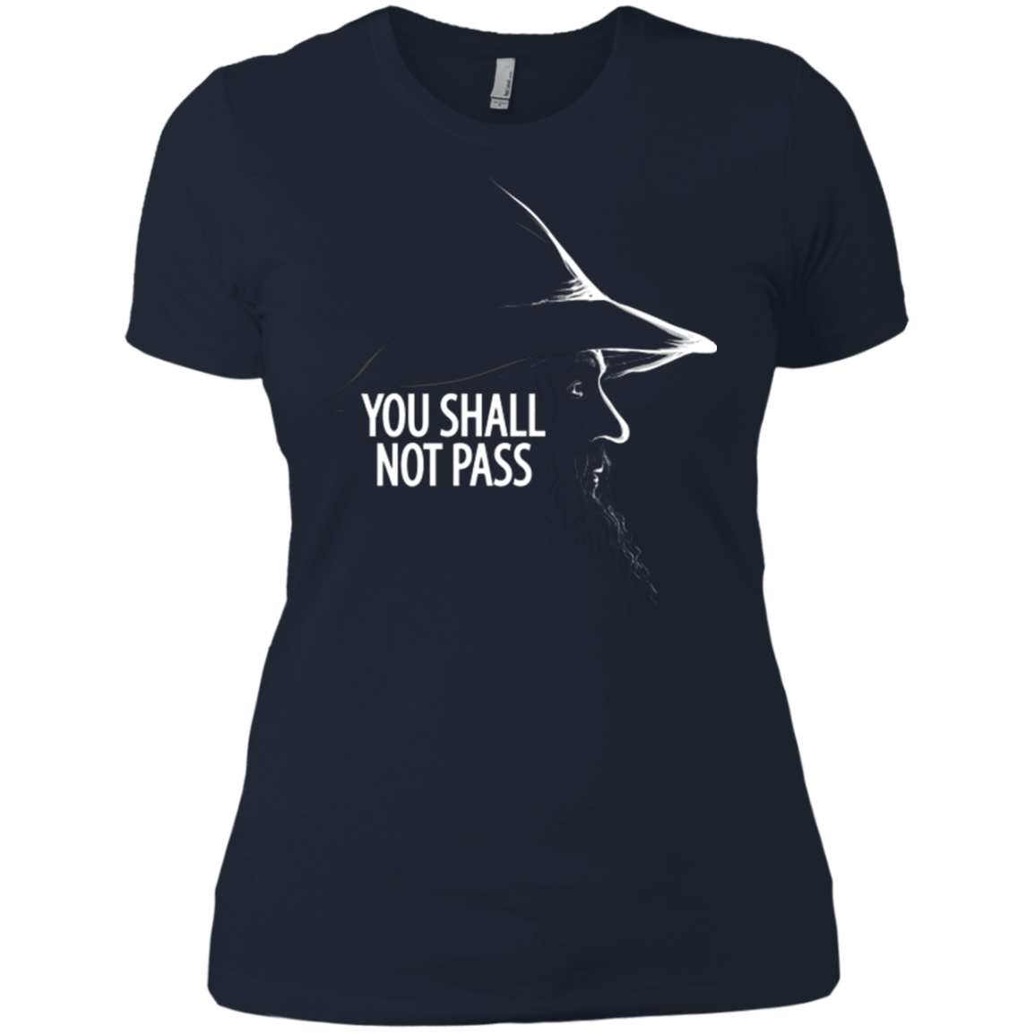 T-Shirts Midnight Navy / X-Small YOU SHALL NOT PASS (2) Women's Premium T-Shirt