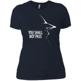 T-Shirts Midnight Navy / X-Small YOU SHALL NOT PASS (2) Women's Premium T-Shirt