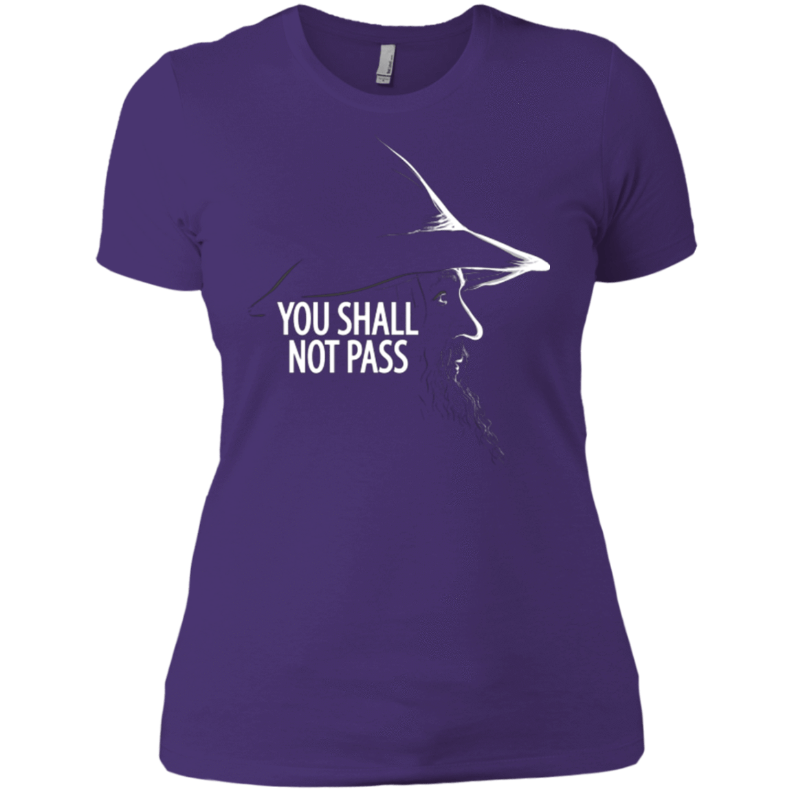 T-Shirts Purple / X-Small YOU SHALL NOT PASS (2) Women's Premium T-Shirt