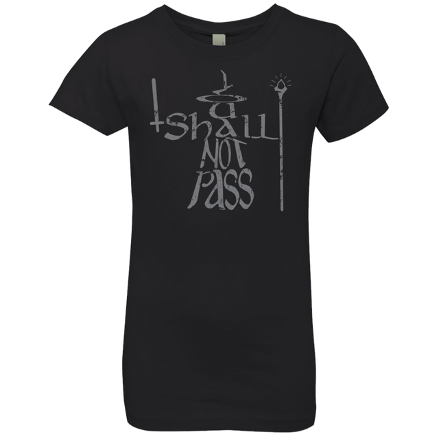 T-Shirts Black / YXS You Shall Not Pass Girls Premium T-Shirt