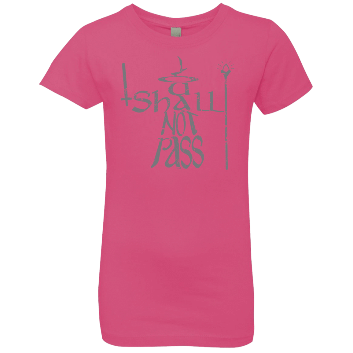 T-Shirts Hot Pink / YXS You Shall Not Pass Girls Premium T-Shirt