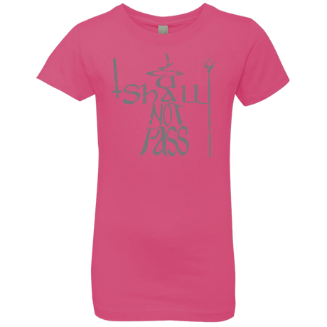 T-Shirts Hot Pink / YXS You Shall Not Pass Girls Premium T-Shirt