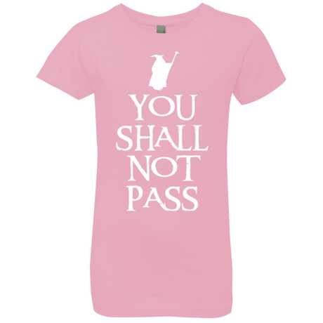 T-Shirts Light Pink / YXS You shall not pass Girls Premium T-Shirt