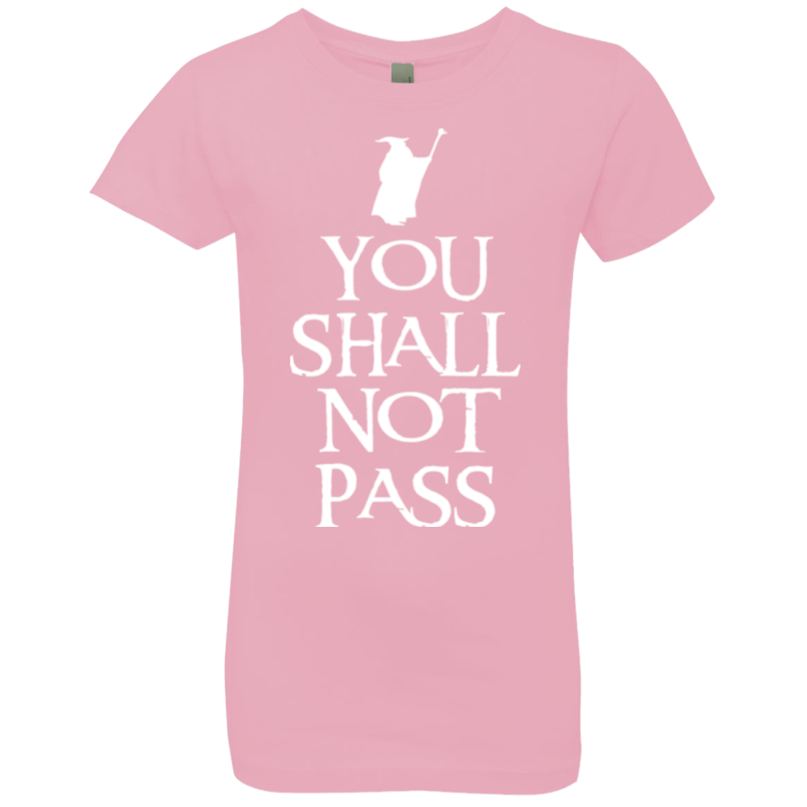 T-Shirts Light Pink / YXS You shall not pass Girls Premium T-Shirt