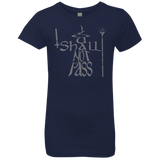 T-Shirts Midnight Navy / YXS You Shall Not Pass Girls Premium T-Shirt