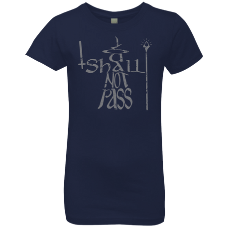 T-Shirts Midnight Navy / YXS You Shall Not Pass Girls Premium T-Shirt