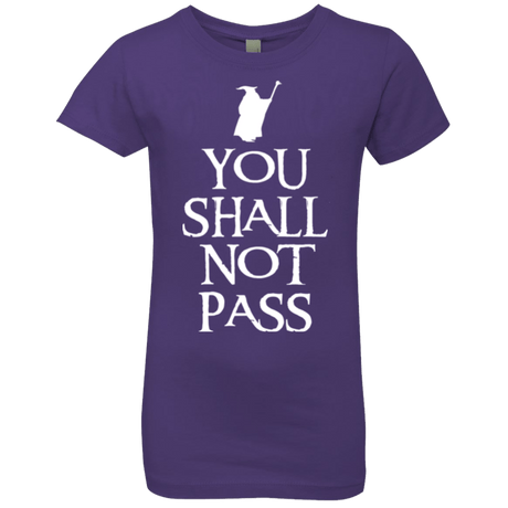 T-Shirts Purple Rush / YXS You shall not pass Girls Premium T-Shirt