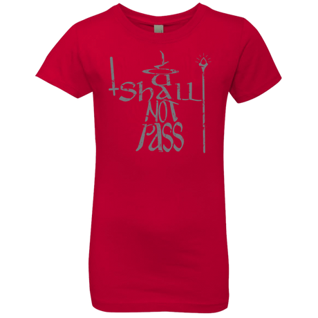 T-Shirts Red / YXS You Shall Not Pass Girls Premium T-Shirt