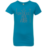 T-Shirts Turquoise / YXS You Shall Not Pass Girls Premium T-Shirt