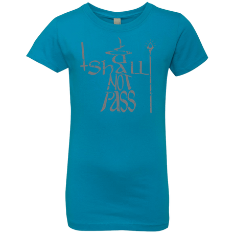 T-Shirts Turquoise / YXS You Shall Not Pass Girls Premium T-Shirt