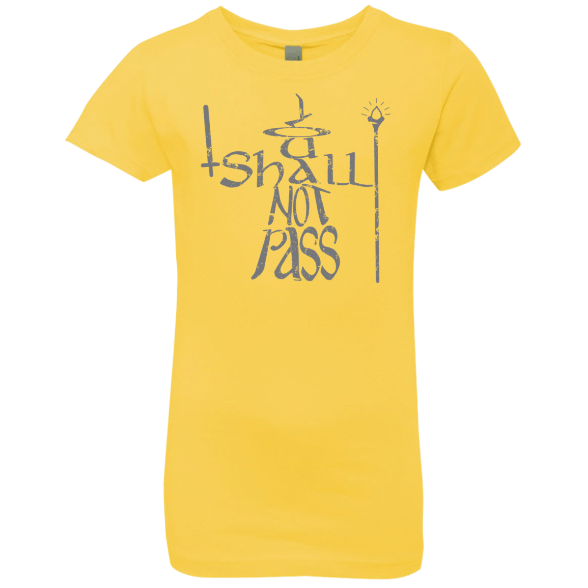 T-Shirts Vibrant Yellow / YXS You Shall Not Pass Girls Premium T-Shirt