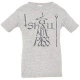 T-Shirts Heather Grey / 6 Months You Shall Not Pass Infant Premium T-Shirt