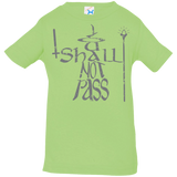 T-Shirts Key Lime / 6 Months You Shall Not Pass Infant Premium T-Shirt