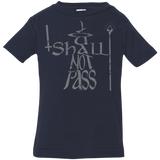 T-Shirts Navy / 6 Months You Shall Not Pass Infant Premium T-Shirt