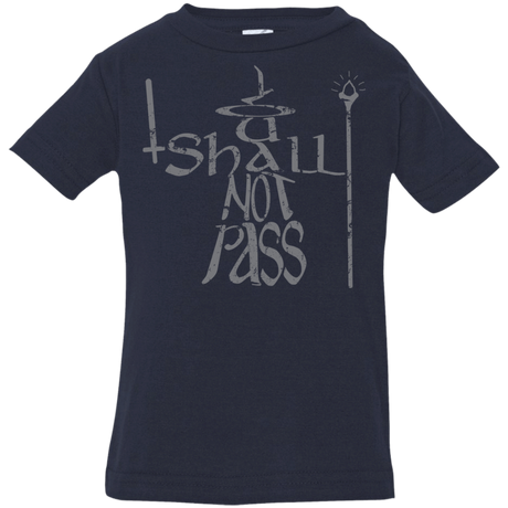 T-Shirts Navy / 6 Months You Shall Not Pass Infant Premium T-Shirt