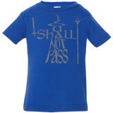 T-Shirts Royal / 6 Months You Shall Not Pass Infant Premium T-Shirt