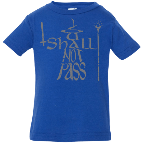 T-Shirts Royal / 6 Months You Shall Not Pass Infant Premium T-Shirt