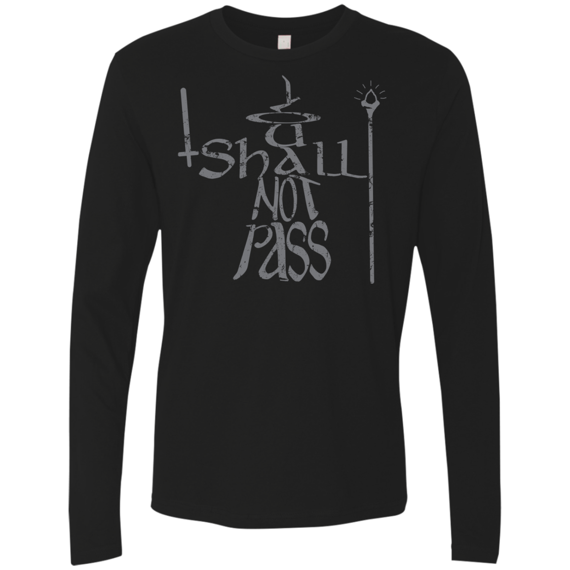 You Shall Not Pass Men's Premium Long Sleeve