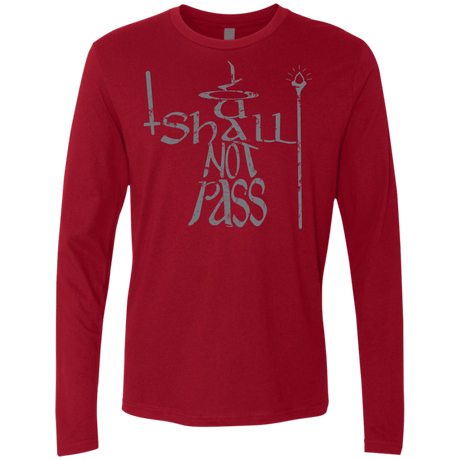 You Shall Not Pass Men's Premium Long Sleeve