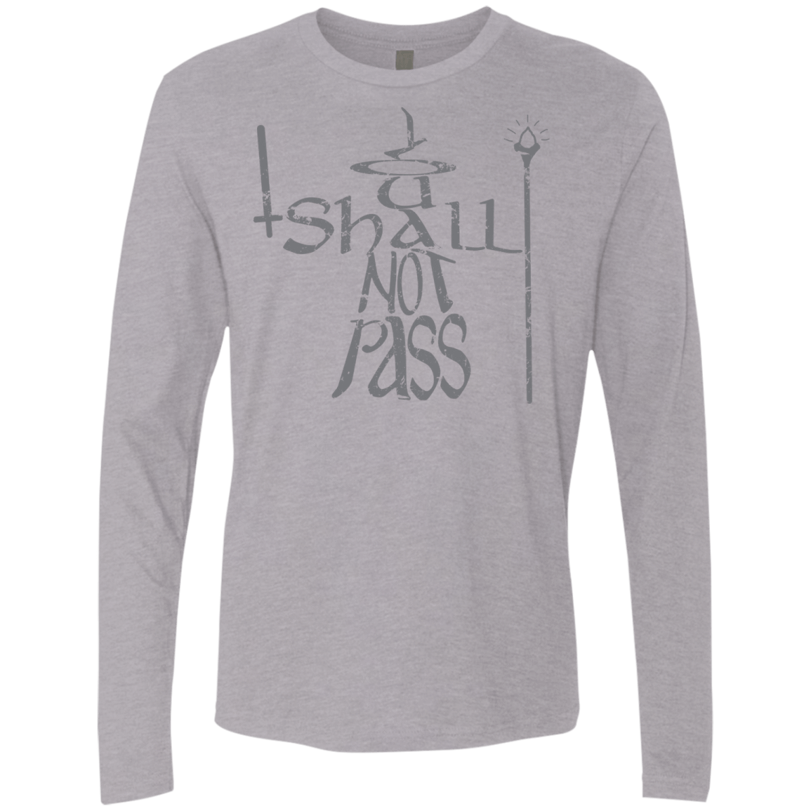 You Shall Not Pass Men's Premium Long Sleeve