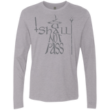 You Shall Not Pass Men's Premium Long Sleeve