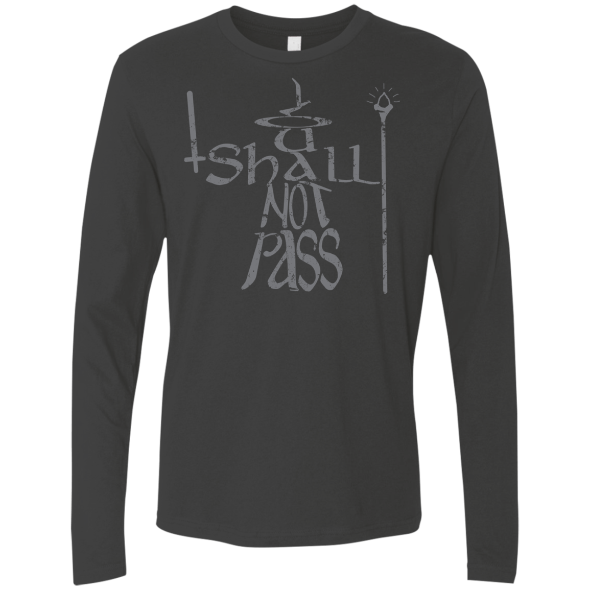 You Shall Not Pass Men's Premium Long Sleeve