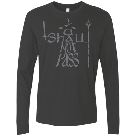 You Shall Not Pass Men's Premium Long Sleeve