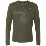 You Shall Not Pass Men's Premium Long Sleeve