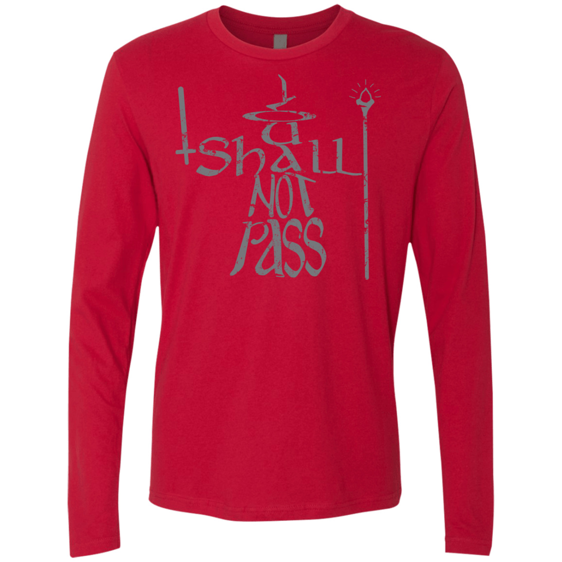 You Shall Not Pass Men's Premium Long Sleeve