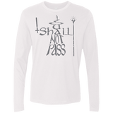 You Shall Not Pass Men's Premium Long Sleeve