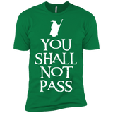 T-Shirts Kelly Green / X-Small You shall not pass Men's Premium T-Shirt
