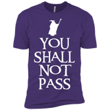 T-Shirts Purple / X-Small You shall not pass Men's Premium T-Shirt