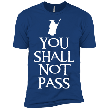 T-Shirts Royal / X-Small You shall not pass Men's Premium T-Shirt