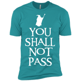 T-Shirts Tahiti Blue / X-Small You shall not pass Men's Premium T-Shirt