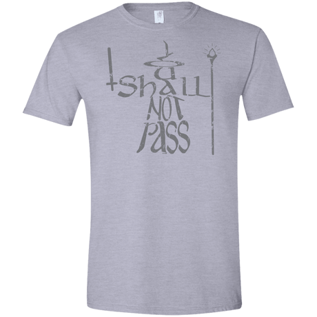 You Shall Not Pass Men's Semi-Fitted Softstyle