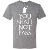 T-Shirts Premium Heather / Small You shall not pass Men's Triblend T-Shirt