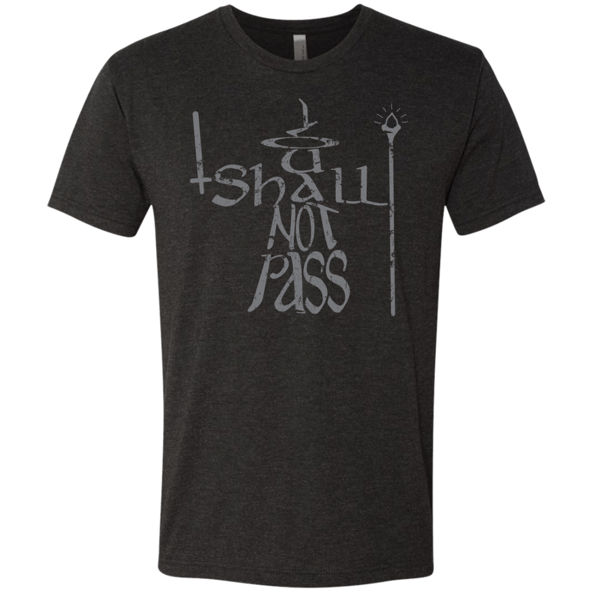 T-Shirts Vintage Black / S You Shall Not Pass Men's Triblend T-Shirt