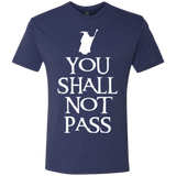 T-Shirts Vintage Navy / Small You shall not pass Men's Triblend T-Shirt