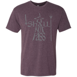 T-Shirts Vintage Purple / S You Shall Not Pass Men's Triblend T-Shirt