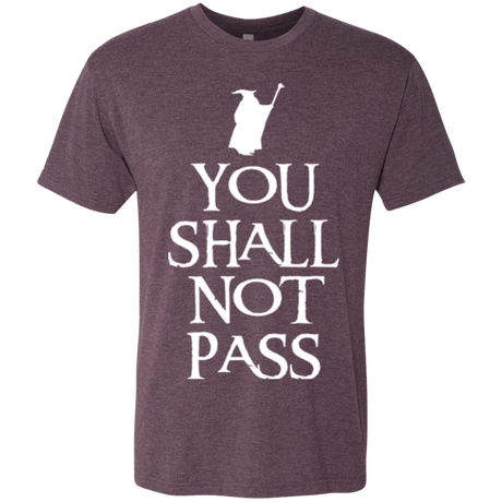 T-Shirts Vintage Purple / Small You shall not pass Men's Triblend T-Shirt