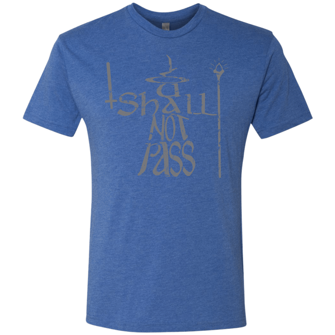 T-Shirts Vintage Royal / S You Shall Not Pass Men's Triblend T-Shirt