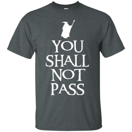 T-Shirts Dark Heather / Small You shall not pass T-Shirt
