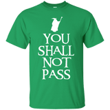 T-Shirts Irish Green / Small You shall not pass T-Shirt