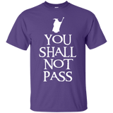 T-Shirts Purple / Small You shall not pass T-Shirt