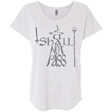 You Shall Not Pass Triblend Dolman Sleeve