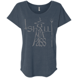 You Shall Not Pass Triblend Dolman Sleeve