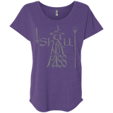 You Shall Not Pass Triblend Dolman Sleeve