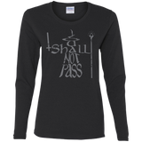 T-Shirts Black / S You Shall Not Pass Women's Long Sleeve T-Shirt