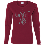 T-Shirts Cardinal / S You Shall Not Pass Women's Long Sleeve T-Shirt